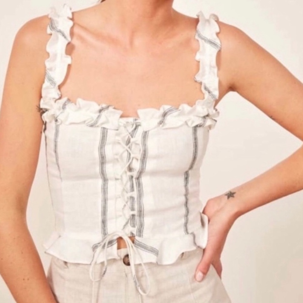 Reformation Bayley top